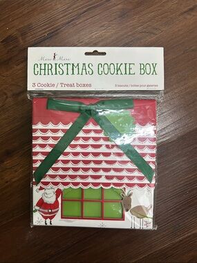 Meri Meri Christmas Cookie Box set of 3